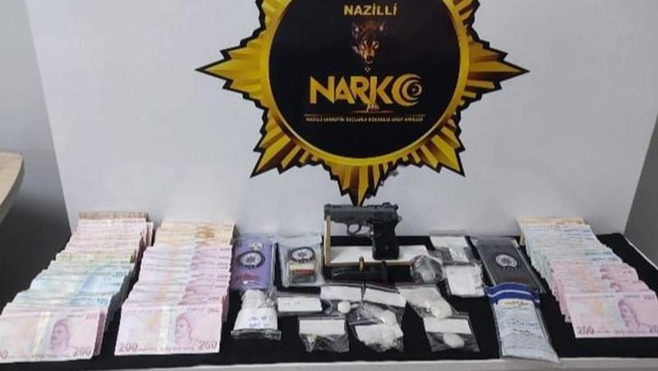 Dur ihtarına uymayan otomobilden uyuşturucu çıktı