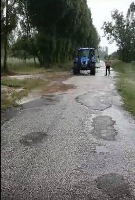 Sungurlu'da yağış sele neden oldu