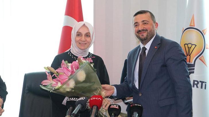AK Parti'li Zengin, Leyla Åžahin Usta'dan görevi devraldı
