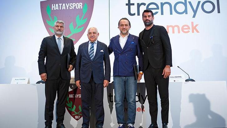 Trendyol Yemek, Hatayspor'un forma göğüs sponsoru oldu