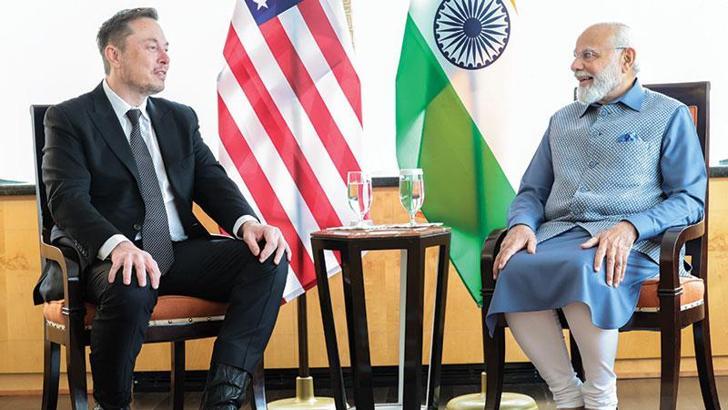 Hindistan Başbakanı Modi, Elon Musk ile görüştü