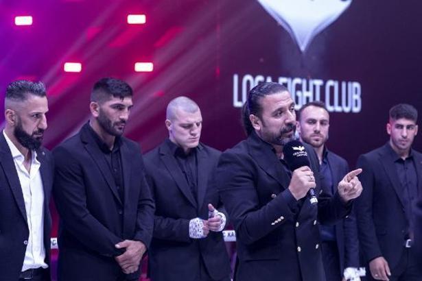 Kürşat Şahin depremzedeler için Loca Fight Club Kick Boks galası düzenledi