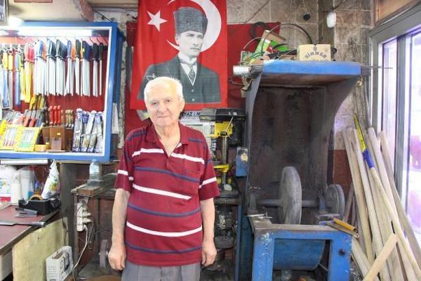 Tarihi çarşının son bıçak ustasında Kurban Bayramı yoğunluğu