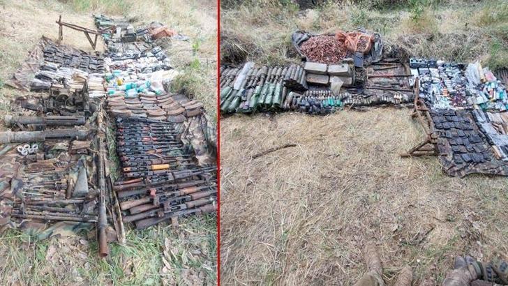 MSB: Pençe-Kilit bölgesinde çok sayıda silah ve mühimmat ele geçirildi
