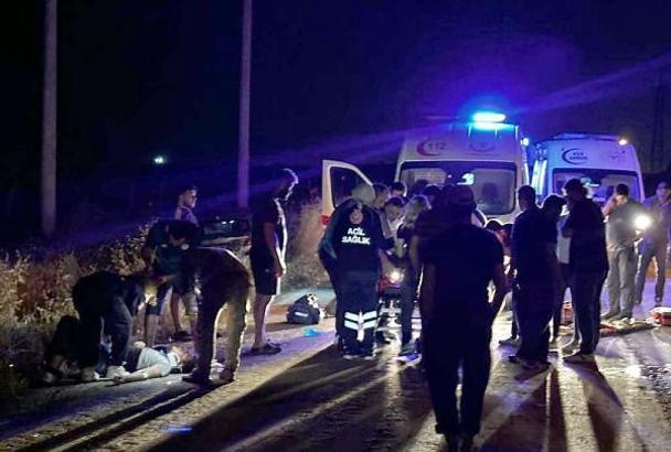 Çorlu'da 3 aracın karıştığı kaza: 1 ölü, 3 yaralı