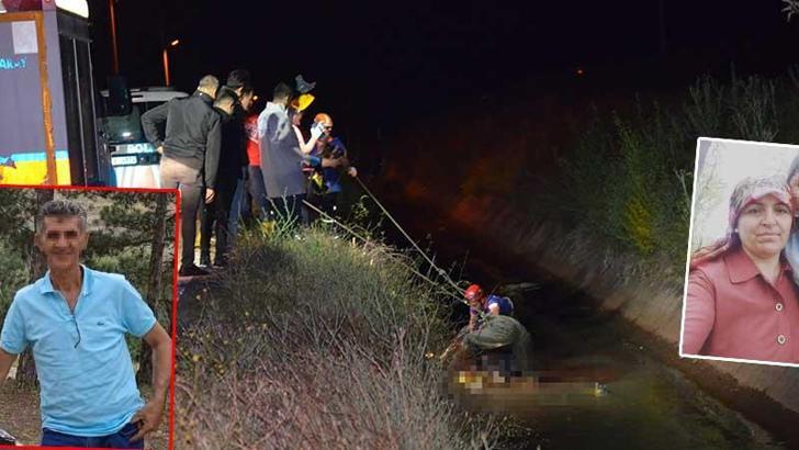 Sulama kanalında cesedi bulunan kadının kimliği belirlendi; eşi ve üvey oğlu gözaltında