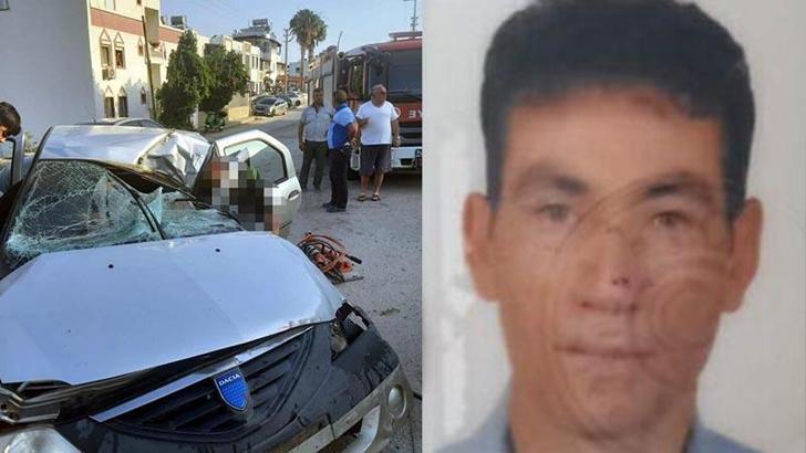 Otomobil çöp konteyneri ve direğe çarptı; sürücü öldü, kızı yaralandı