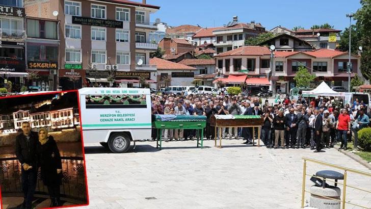 Amasya’da kazada yanarak ölen 3 kişi toprağa verildi