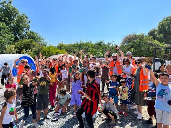 Kurban Bayramı öncesi Hatay’daki depremzede çocuklara özel etkinlikler