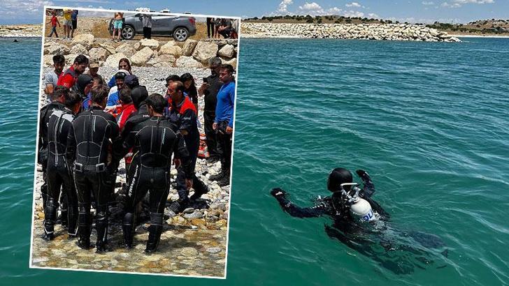 Van Gölü'nde akıntıya kapılan 2 arkadaş boğuldu