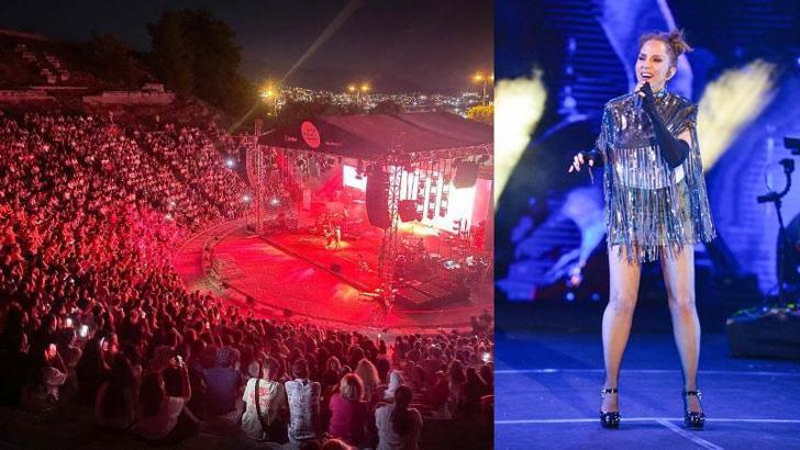 Bodrum Antik Tiyatro'da, Sertab Erener konseri