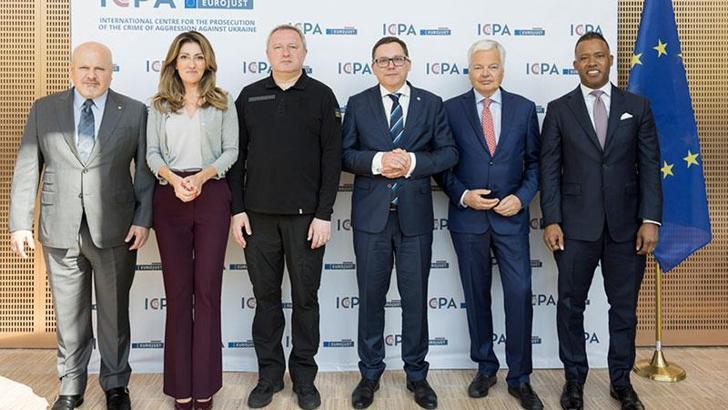 Ukrayna-Rusya savaşında işlenen suçları soruşturacak olan ICPA ofisi, Lahey’de açıldı