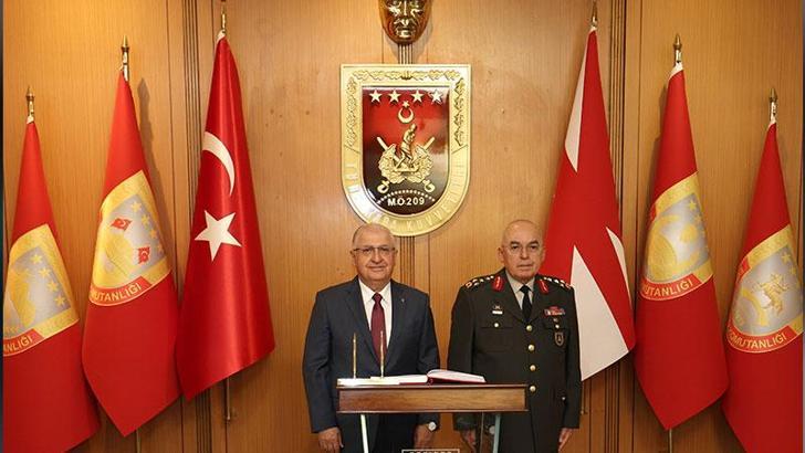 Bakan Güler'den kuvvet komutanlıklarına ziyaret ​