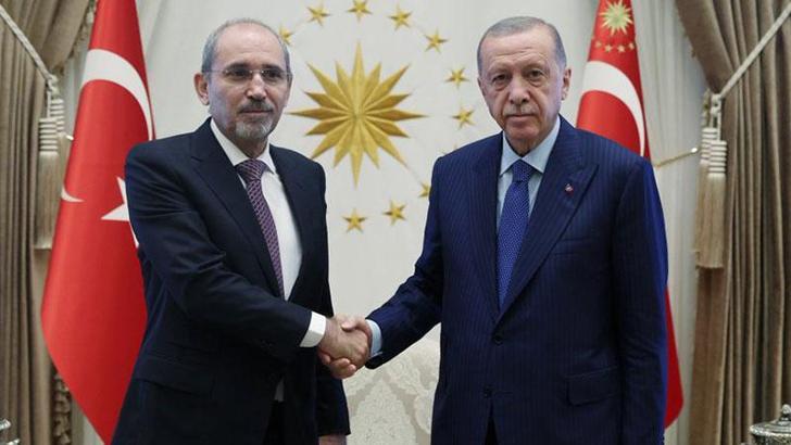 Cumhurbaşkanı Erdoğan, Ürdün Başbakan Yardımcısı Safadi'yi kabul etti