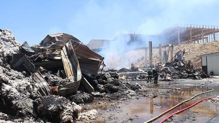 Gaziantep'teki fabrika yangınında zarar 35 milyon dolar