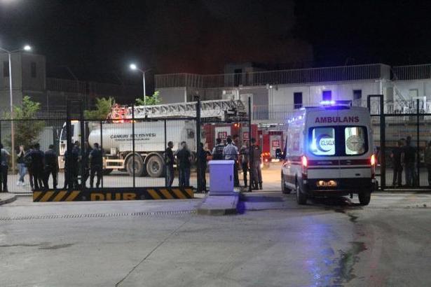 Çankırı Valiliği'nden Geri Gönderme Merkezi'nde çıkan yangına ilişkin açıklama