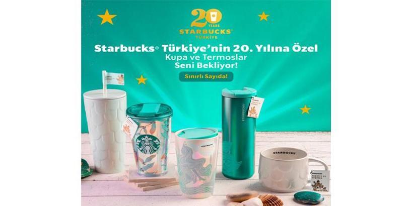 Starbucks, Türkiye'deki 20'nci yılını özel koleksiyonla kutluyor