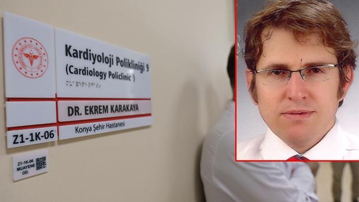 Görev yaptığı hastanede öldürülen Dr. Ekrem Karakaya, anıldı