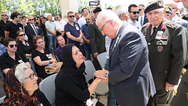 Bakan Güler, Tuğgeneral Kaya'nın cenaze törenine katıldı