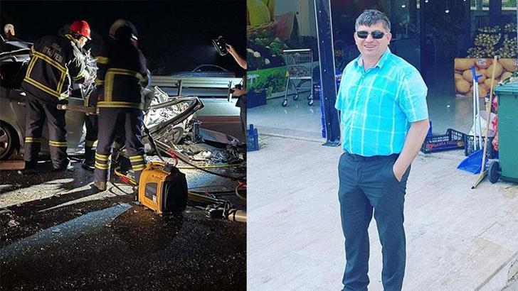 Çanakkale’de otomobil TIR'a arkadan çarptı: 1 ölü, 1 yaralı