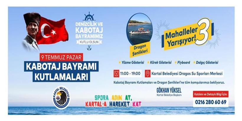 Kartal’da Kabotaj Bayramı etkinliği gerçekleştirilecek