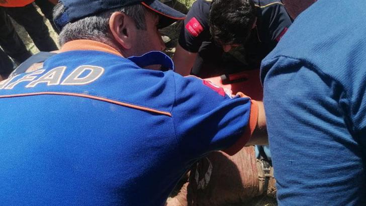 Sondaj kuyusuna düşen 12 yaşındaki Ömer'i, ekipler kurtardı