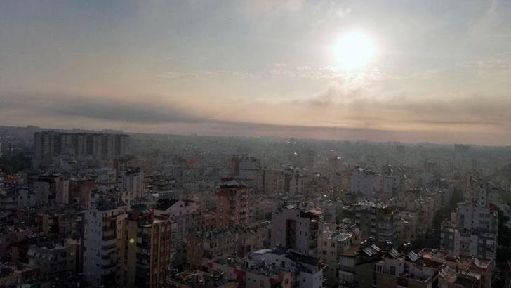 Antalya'yı nem bulutları kapladı