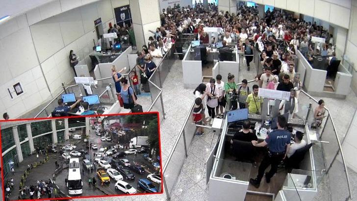 Sarp Sınır Kapısı'na telefon akını; 15 kilometrelik araç kuyruğu oluştu