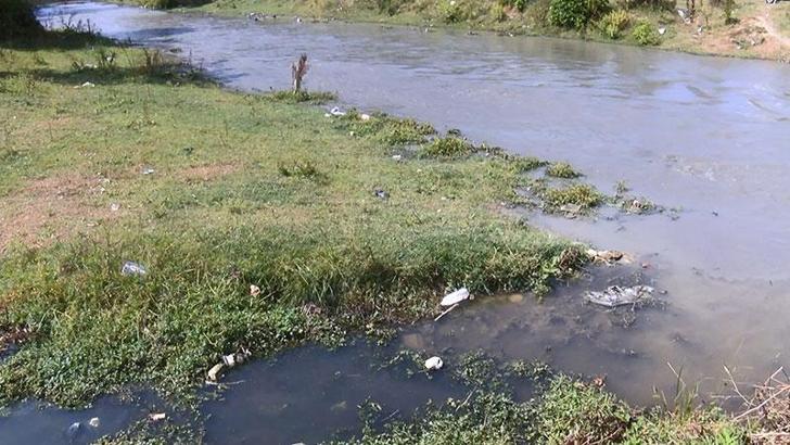 Eyüpsultan'daki Pirinççi deresinde kötü koku şikayeti