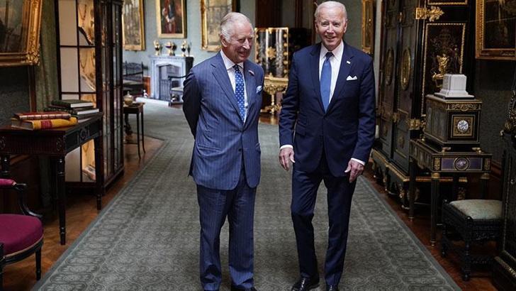 ABD Başkanı Biden, Kral 3. Charles ile görüştü
