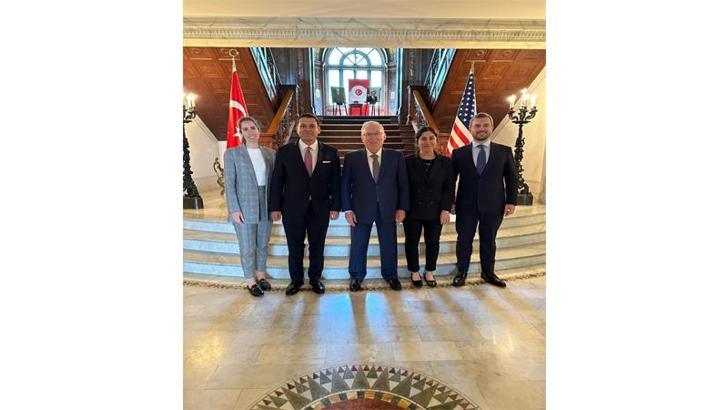 Martı kurucusu Öktem, Türkiye’nin Washington Büyükelçisini ziyaret etti