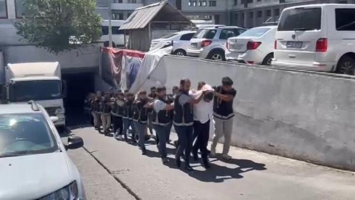 Cezaevindeki Ümit Saral'ın yönettiği suç örgütü operasyonunda 8 şüpheli tutuklandı