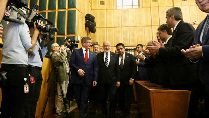 Saadet ve Gelecek partileri, ilk grup toplantısını yaptı