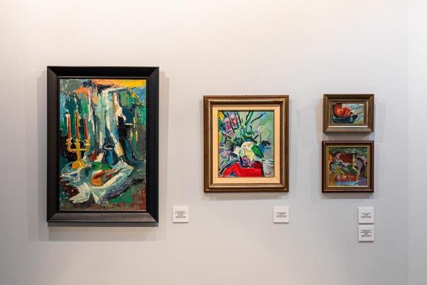 Zeki Faik İzer'in 'Paris, İstanbul, Nice' sergisi Ankara'da açıldı