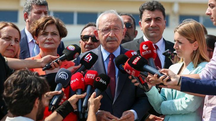 KılıçdaroÄŸlu, Can Atalay'ı Silivri'de ziyaret etti