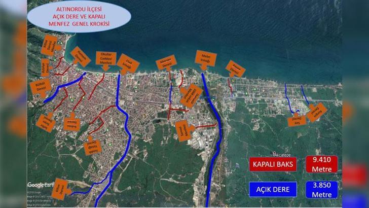 Sel riskine karşı Ordu'da 'sel kapanı' formülü