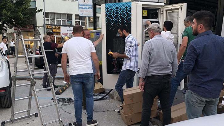 Çankırı'ya Trugo elektrikli otomobil şarj istasyonu kuruldu