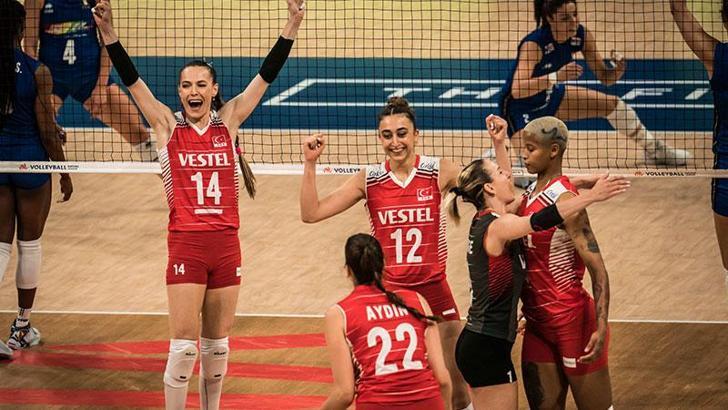 A Milli Kadın Voleybol Takımı, Milletler Ligi'nde yarı finale yükseldi