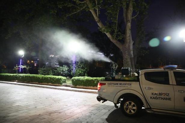Kağıthane’de haşerelere karşı ilaçlama çalışması başlatıldı