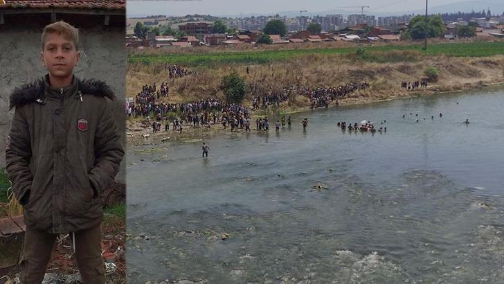 Bursa'da çaya giren 14 yaşındaki Kemal boğuldu