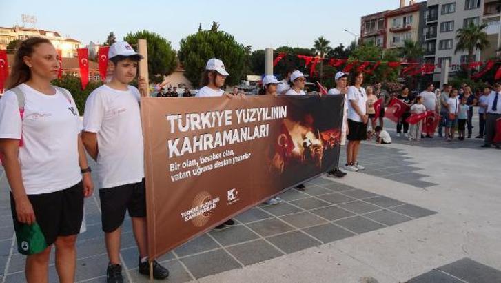 Çanakkale'de '15 Temmuz Demokrasi ve Milli Birlik Günü'nde anma töreni düzenlendi