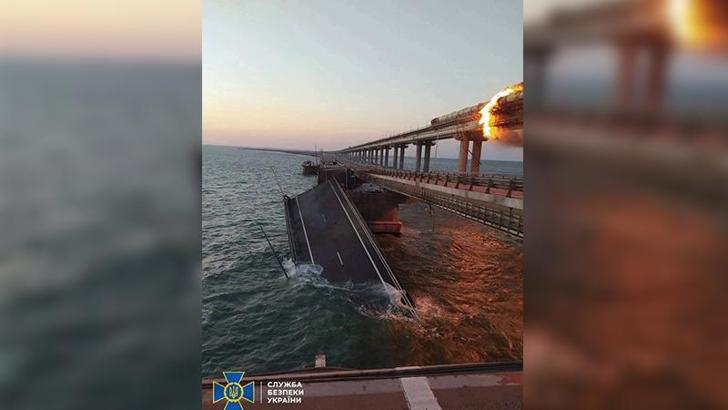 Rus yetkililer duyurdu: Kerç Köprüsü’nde acil durum