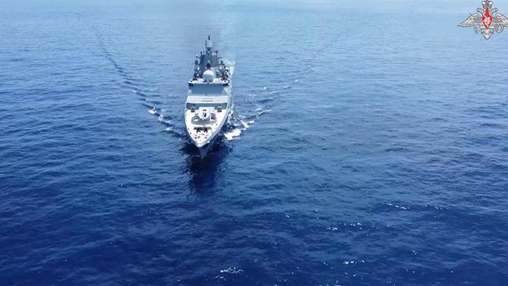 Rusya’nın Kuzey Filosu’ndan hava savunma tatbikatı