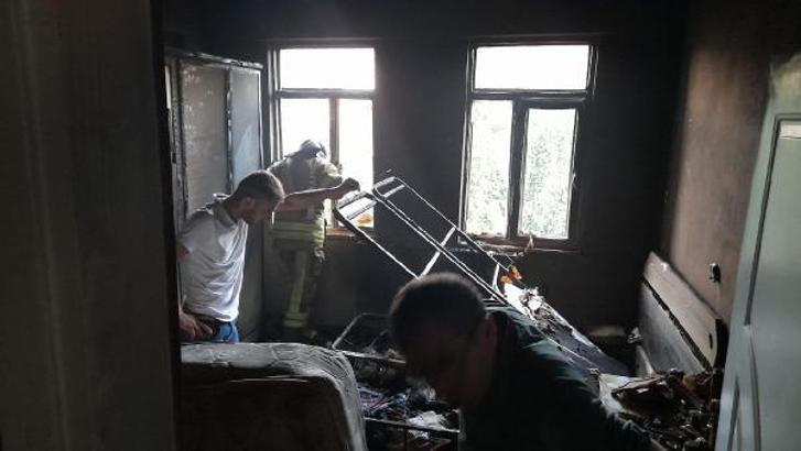 Tokat’ta çıkan yangın kısa sürede söndürüldü