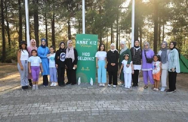 Anneler ve kızları Başakşehir’de kamp yaptı