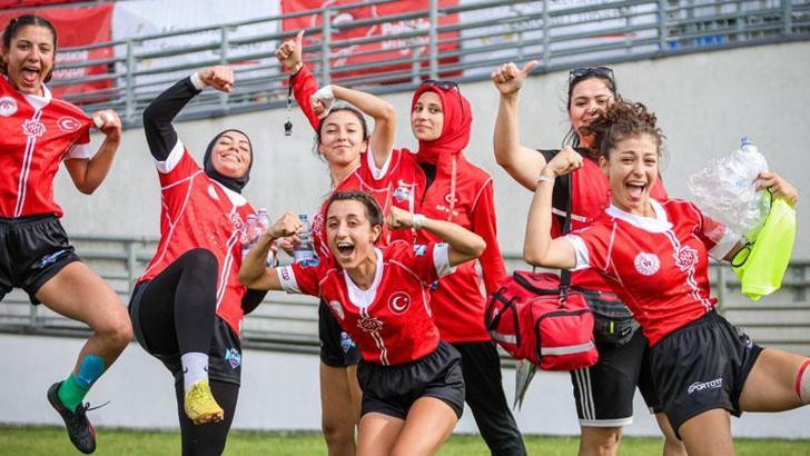 U18 Ragbi Kadın Milli Takımı, Avrupa 3'üncüsü oldu