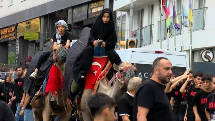 Küçükçekmece'de evrensel Aşura matem merasimi