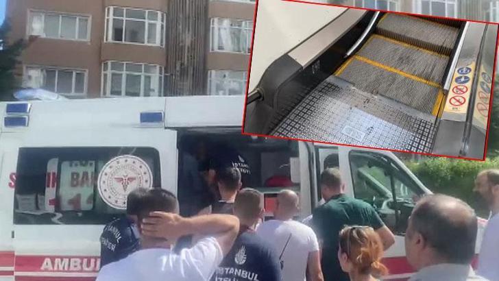 Beylikdüzü'nde 6 yaşındaki çocuğun parmağı yürüyen merdivenlere sıkıştı