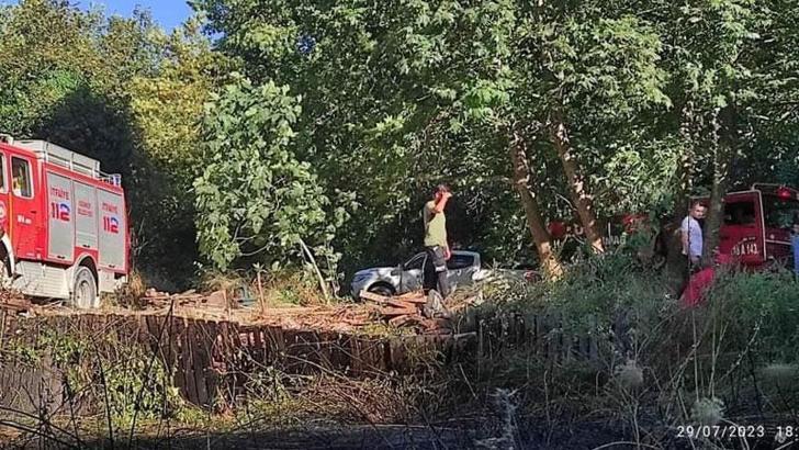 Yalova'da mangal ateşi, yangına neden oldu