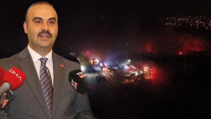 Bakan Kacır'dan Bursa'daki yangında zarar gören işletmelere yardım açıklaması
